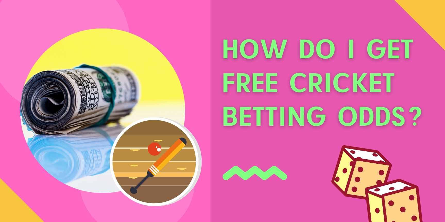 How do I get free cricket betting odds?