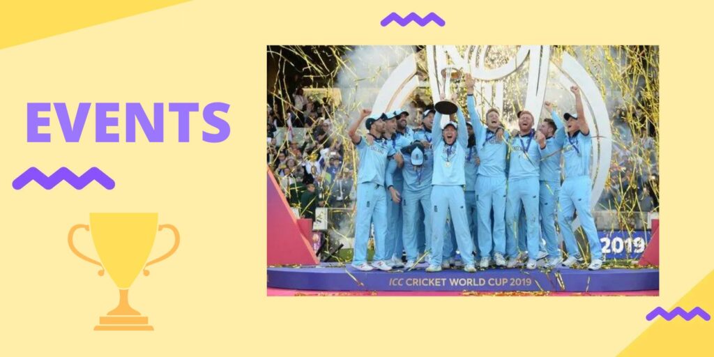 Different types of International Cricket Events